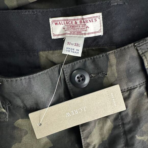 Wallace & Barnes Ripstop Brigade Cargo Pant in Woodland Camo Size 31W 32L - Picture 10 of 11